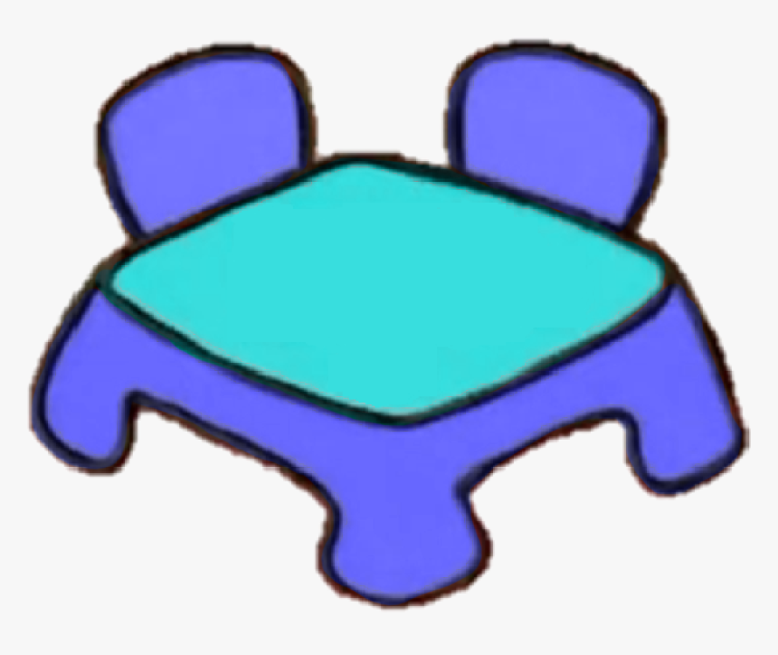 Stitch S Clues Snack Table - Blue's Clues Snack Table, HD Png Download