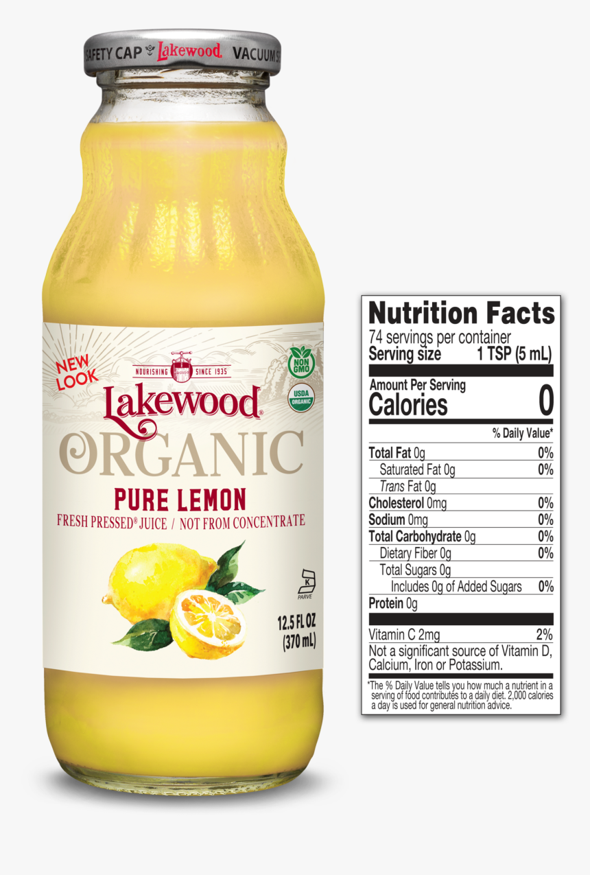 Lemon Juice Concentrate Organic, HD Png Download