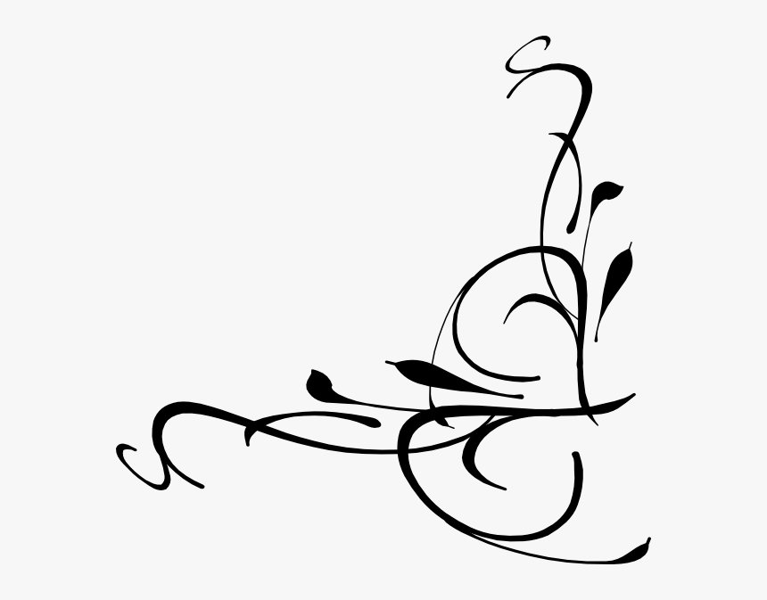 Gold Corner Borders Clipart, HD Png Download