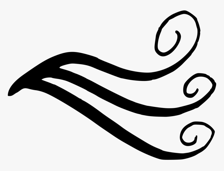 Calligraphic Swirls Flourishes 7, HD Png Download