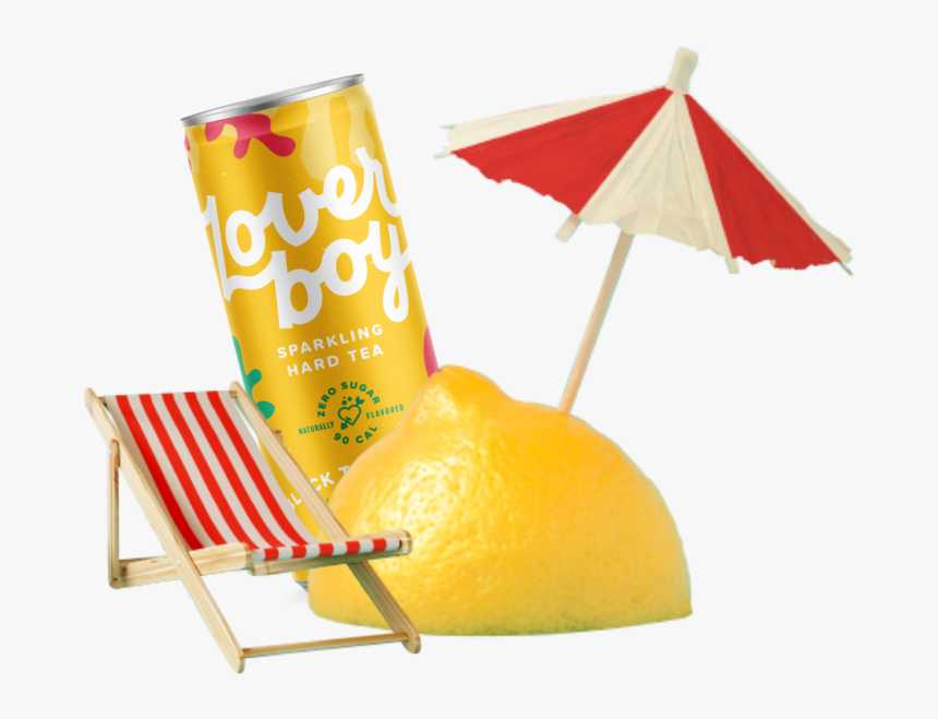 Black Tea Lemon Fun Can - Caffeinated Drink, HD Png Download