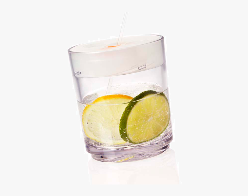 Drinique Classic Tumbler 12 Ounce With White Lid - Ti'punch, HD Png Download