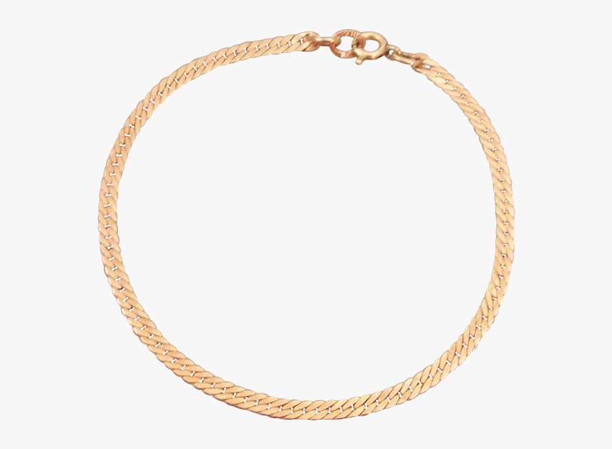 14k Solid Yellow Gold Herringbone Chain - Chain, HD Png Download