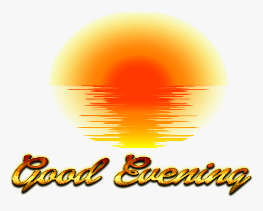 Good Evening Png Pic - Good Evening Images Png, Transparent Png