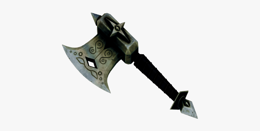 Elder Scrolls Steel Hand Axe, HD Png Download