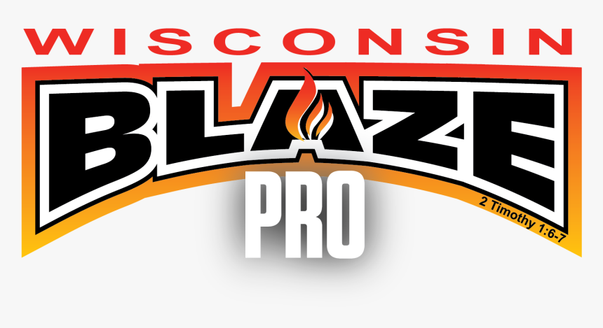 Wisconsin Blaze Pro Aba Logo, HD Png Download