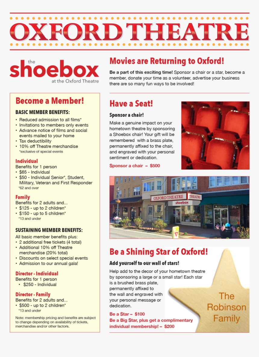 Sponsorship Brochure 120519 -1 - Flyer, HD Png Download