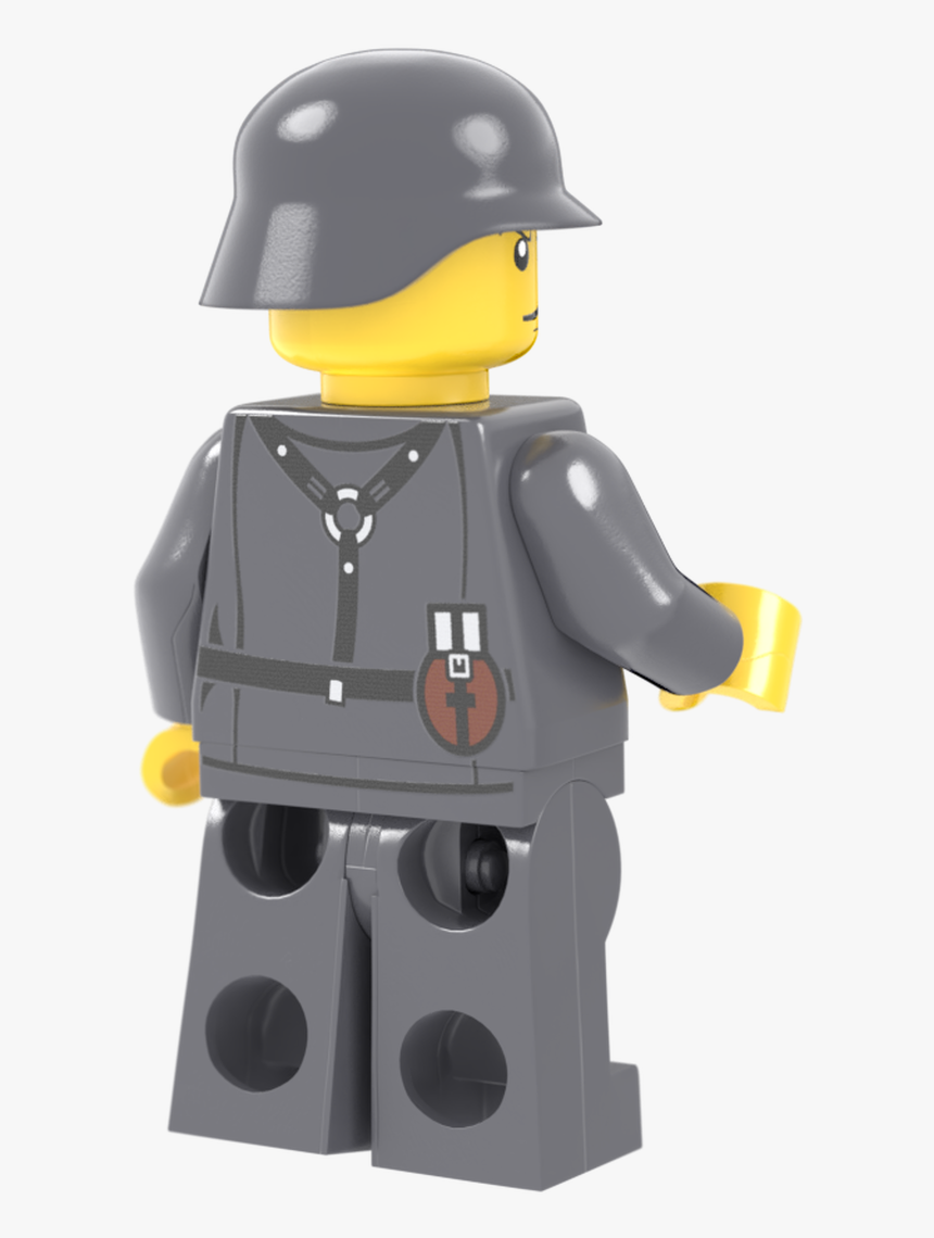 Wwii German Soldier With Mp40 Pouches - World War Ii, HD Png Download