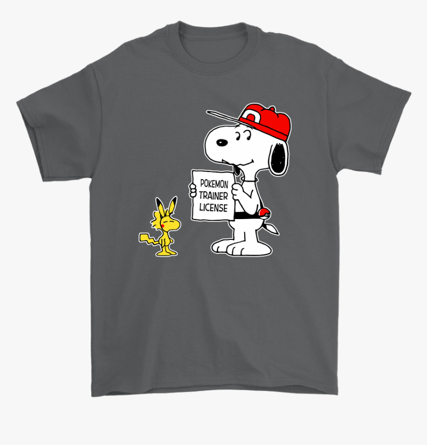 Pokemon Trainer License Snoopy Shirts - Liter O Cola Shirt, HD Png Download