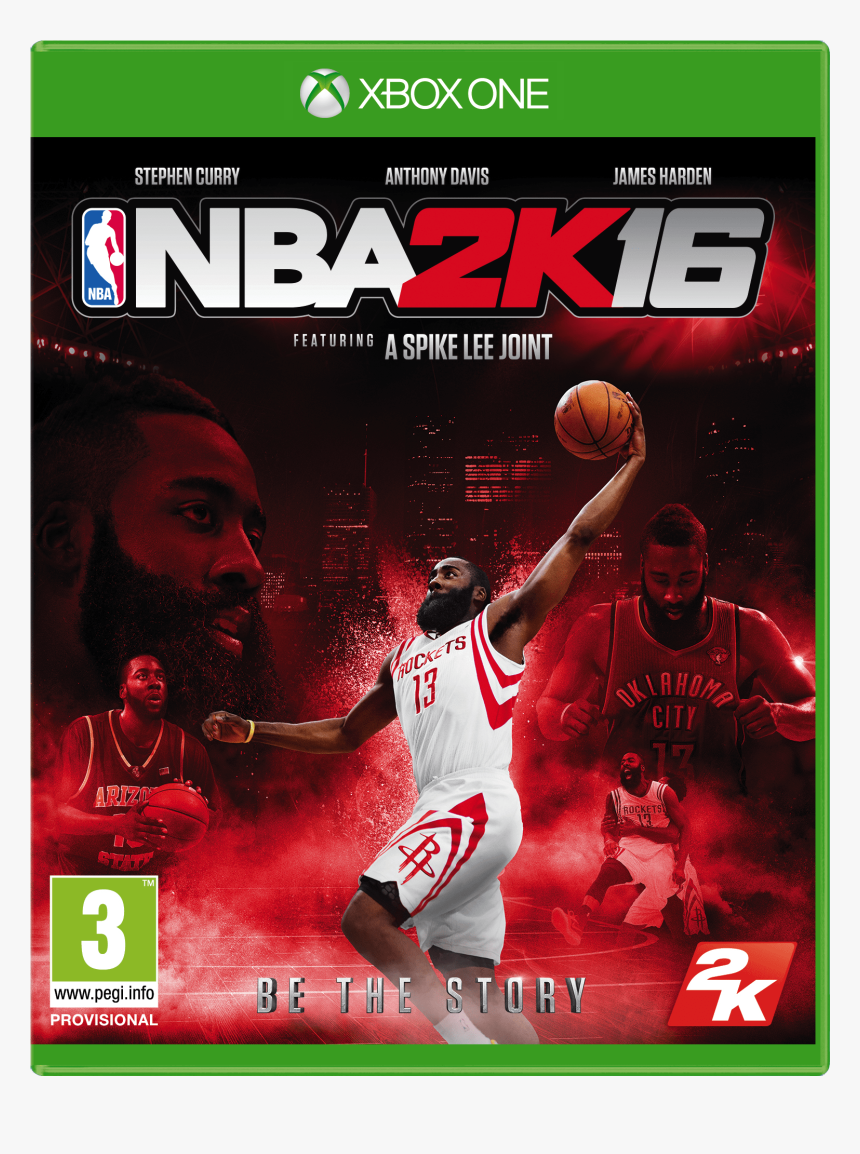 Nba 2k16 Xb1 Fob Harden Eng - Nba 2k16 Xbox One S, HD Png Download