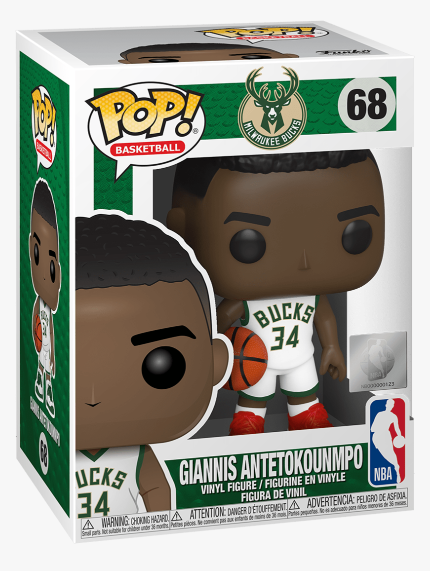Giannis Antetokounmpo Funko Pop, HD Png Download