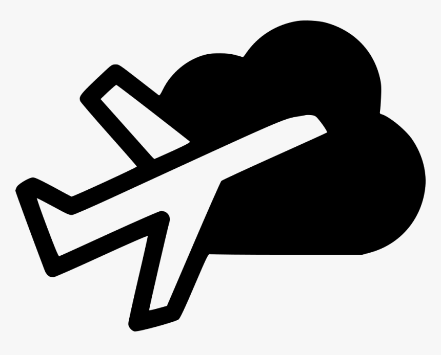 Aeroplane Air Cloud Travel - Airplane, HD Png Download