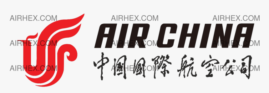 Air China - Calligraphy, HD Png Download