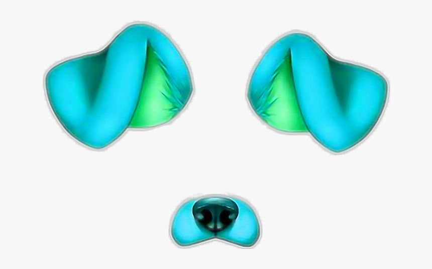 #snapchat #dog #dogface #ftestickers #stickers #autocollants - Heart, HD Png Download