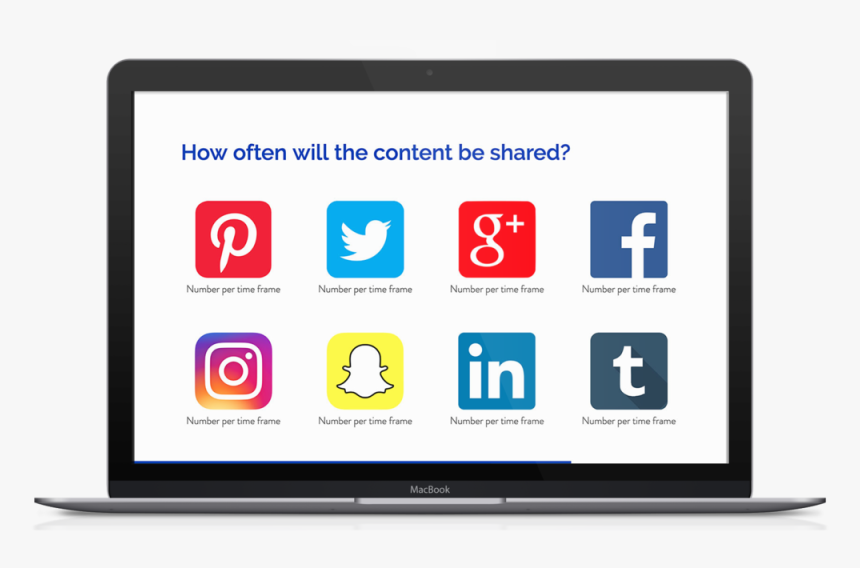 Social Media Marketing Plan Template5 - Mac Presentation, HD Png Download