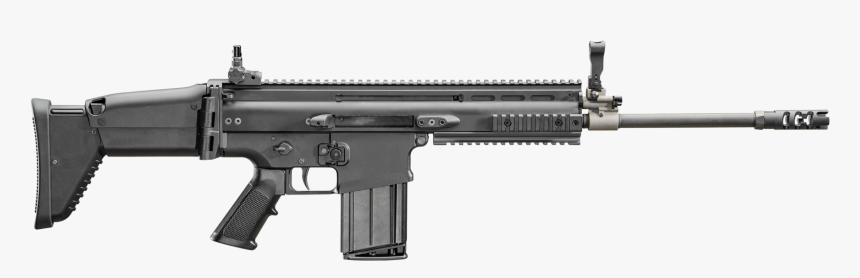 Fn Scar 16 Black, HD Png Download