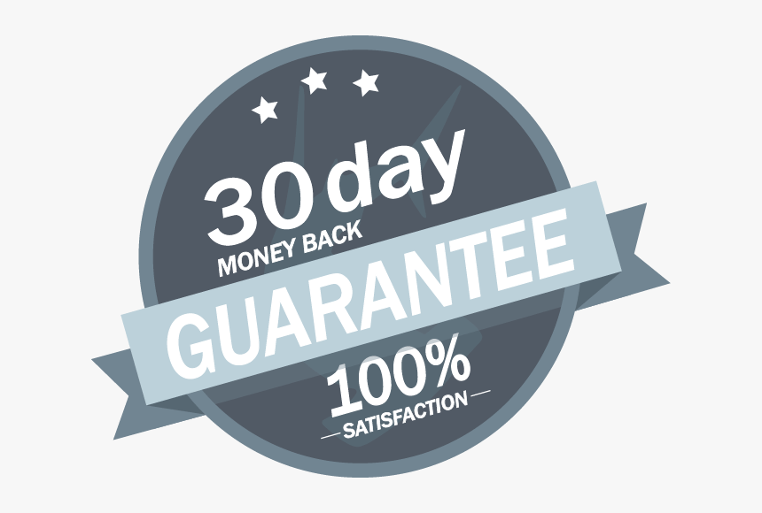 30-day Money Back Guarantee - Sign, HD Png Download
