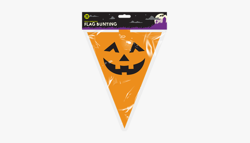 Hanging Flag Banner Png - Halloween Bunting, Transparent Png
