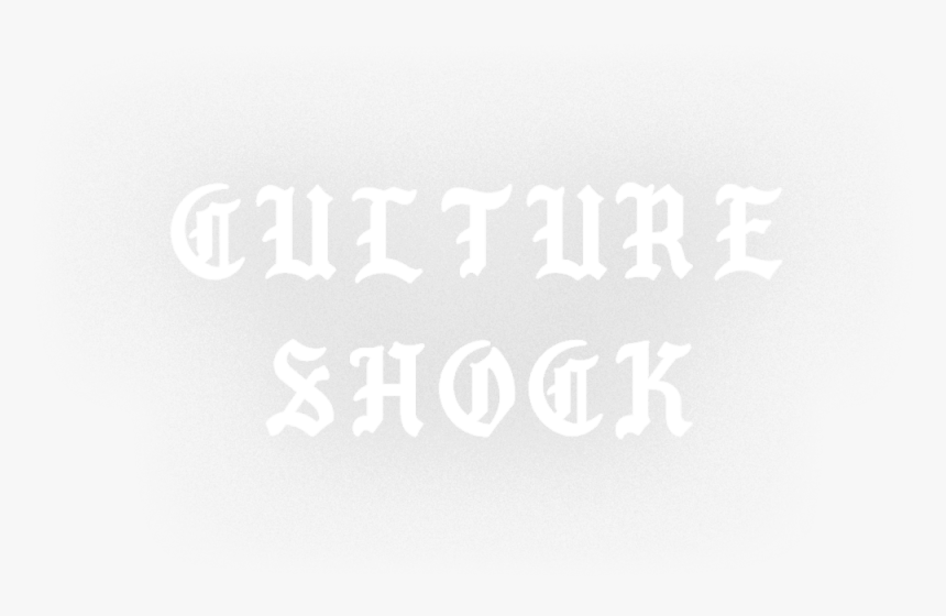 Culture Shock - Calligraphy, HD Png Download