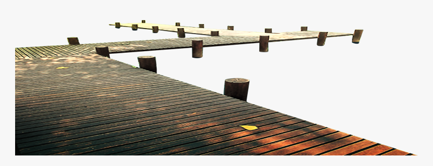 Wood Dock Png - Wood Bridge Png, Transparent Png