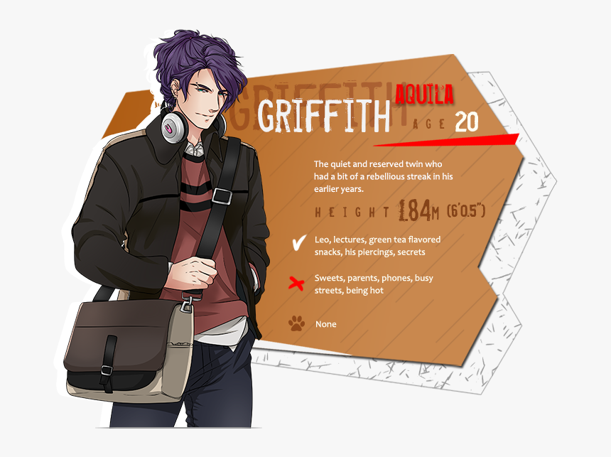 Transparent Piercing Png Tumblr - Griffith And Leo 1st Degree, Png Download