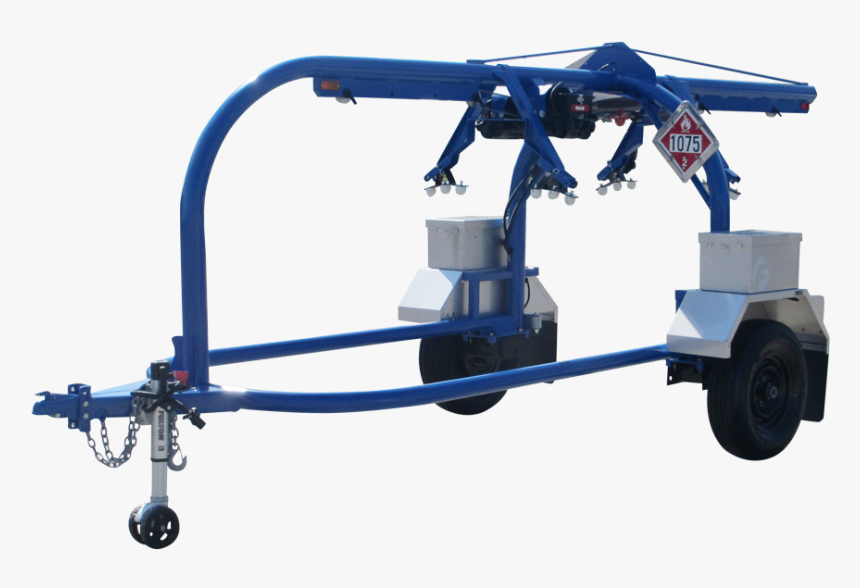 Used Propane Tank Trailer, HD Png Download