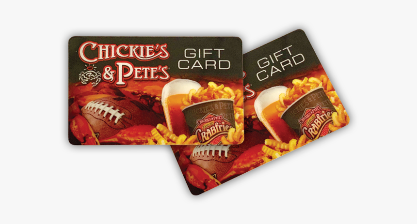 Chickie S & Pete S® Gift Cards - Chickies And Petes, HD Png Download
