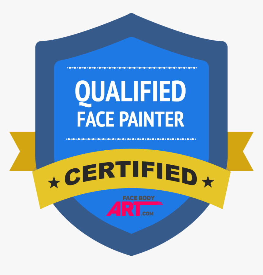 Qualified Face Painter Certified, HD Png Download