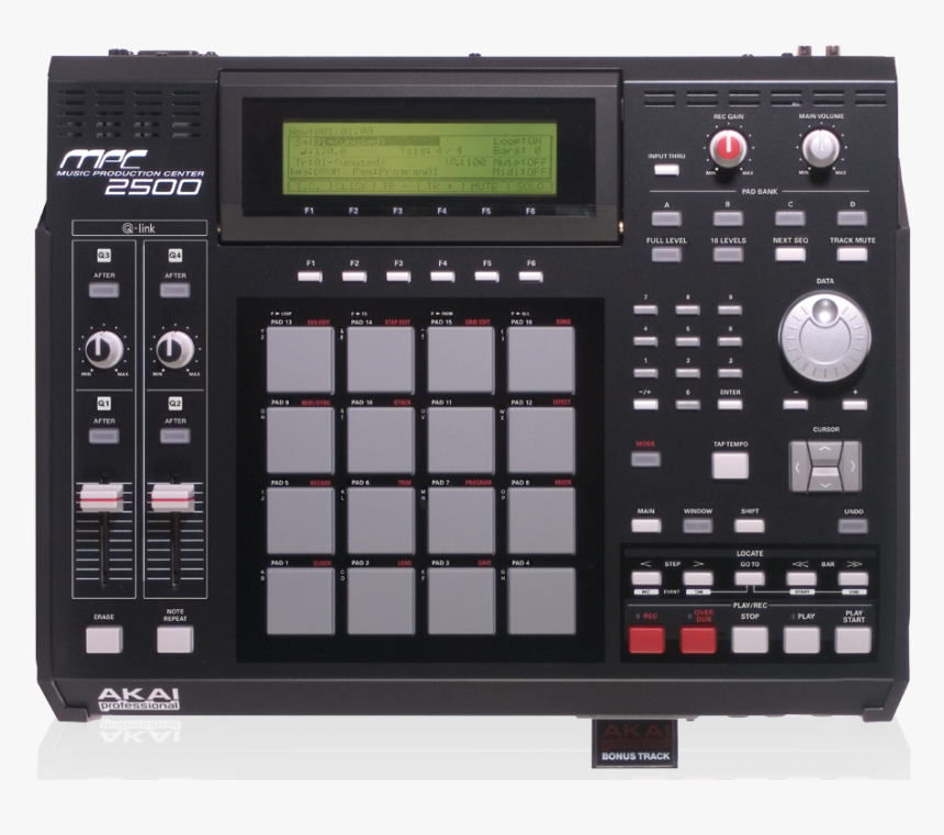 Akai Mpc2500 Velocity Curve Main - Akai Mpc2500, HD Png Download