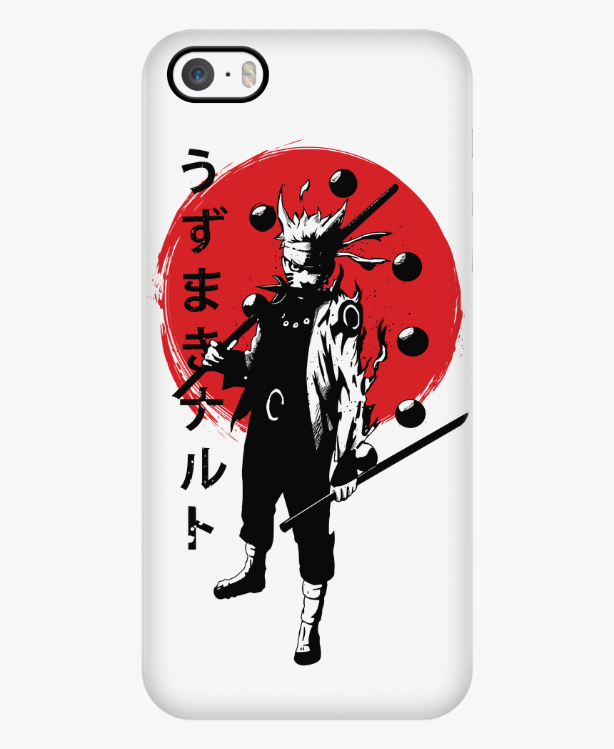 Uzumaki Naruto Nine Tail Fox Form - Naruto Uzumaki Iphone 8 Case, HD Png Download