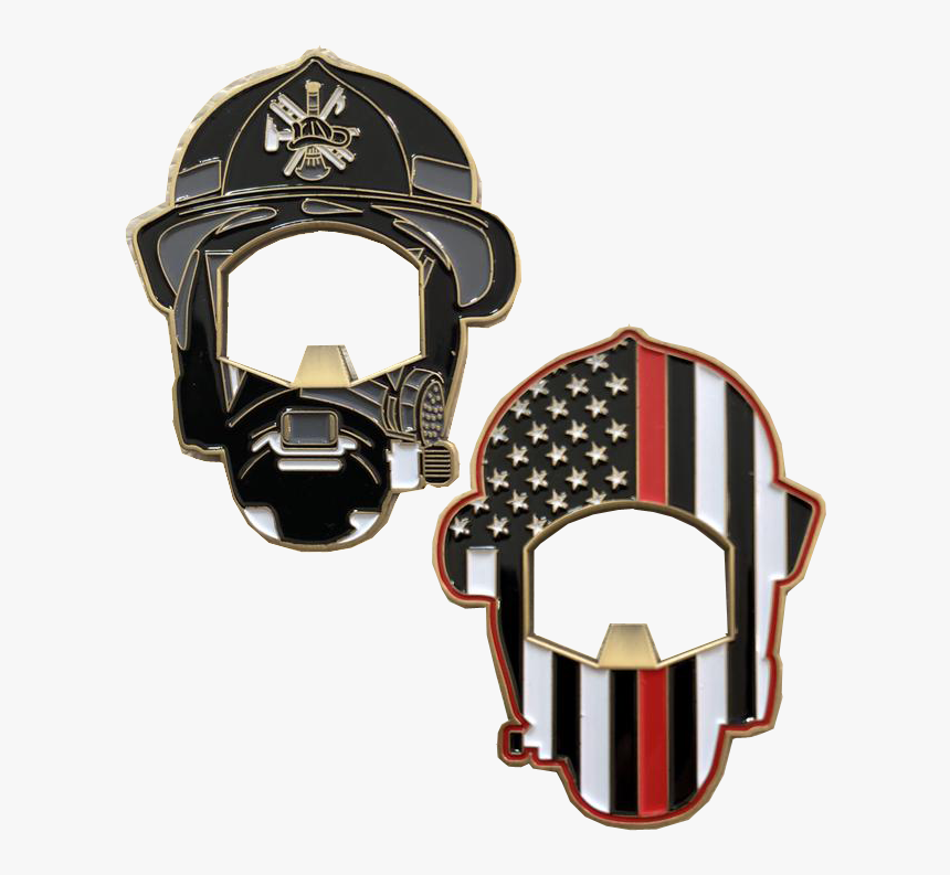 Firefighter Challenge Coin Bottle Opener, HD Png Download