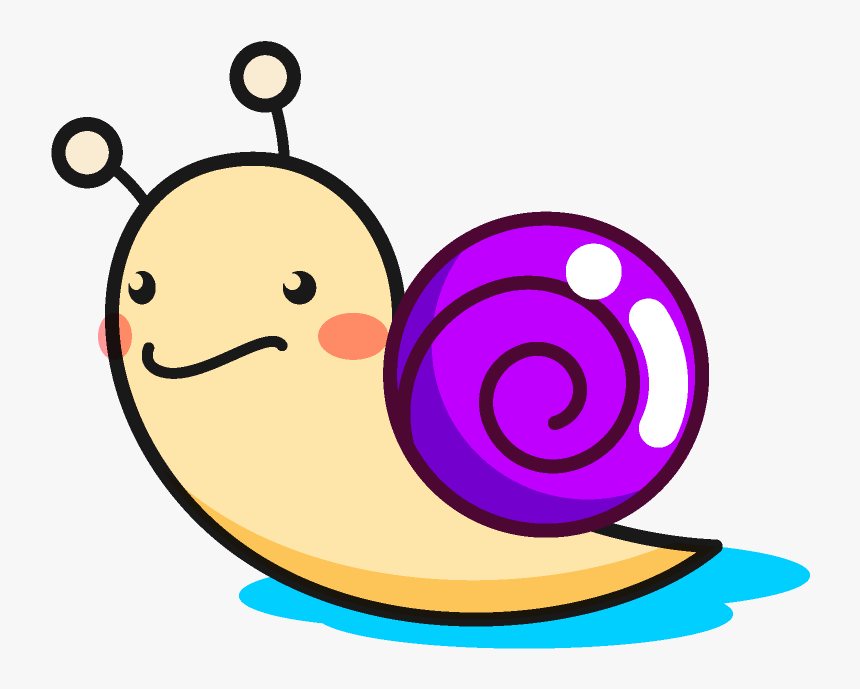 Snail, Html, Animals, Snails, Slug - Dibujo De Un Caracol, HD Png Download