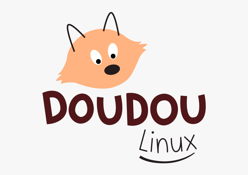 Doudou Linux Logo V1 Svg Clip Arts - Cartoon, HD Png Download