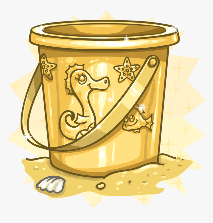 Item Detail Golden Bucket, HD Png Download