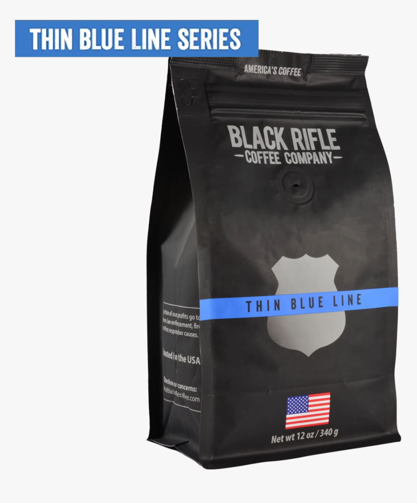 Thin Blue Line Black Rifle Coffee, HD Png Download