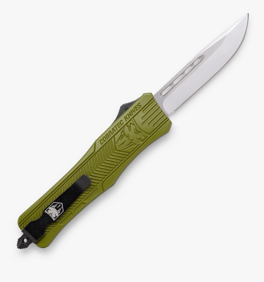 Cobratec Knives Modctk 1mdns Medium Ctk 1 Od Green, - Utility Knife, HD Png Download