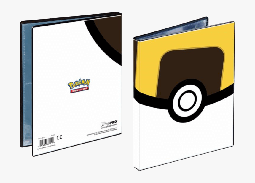 Ultra Pro Pokemon 4 Pocket Portfolio Ultra Ball - Pokémon Trading Card Game, HD Png Download