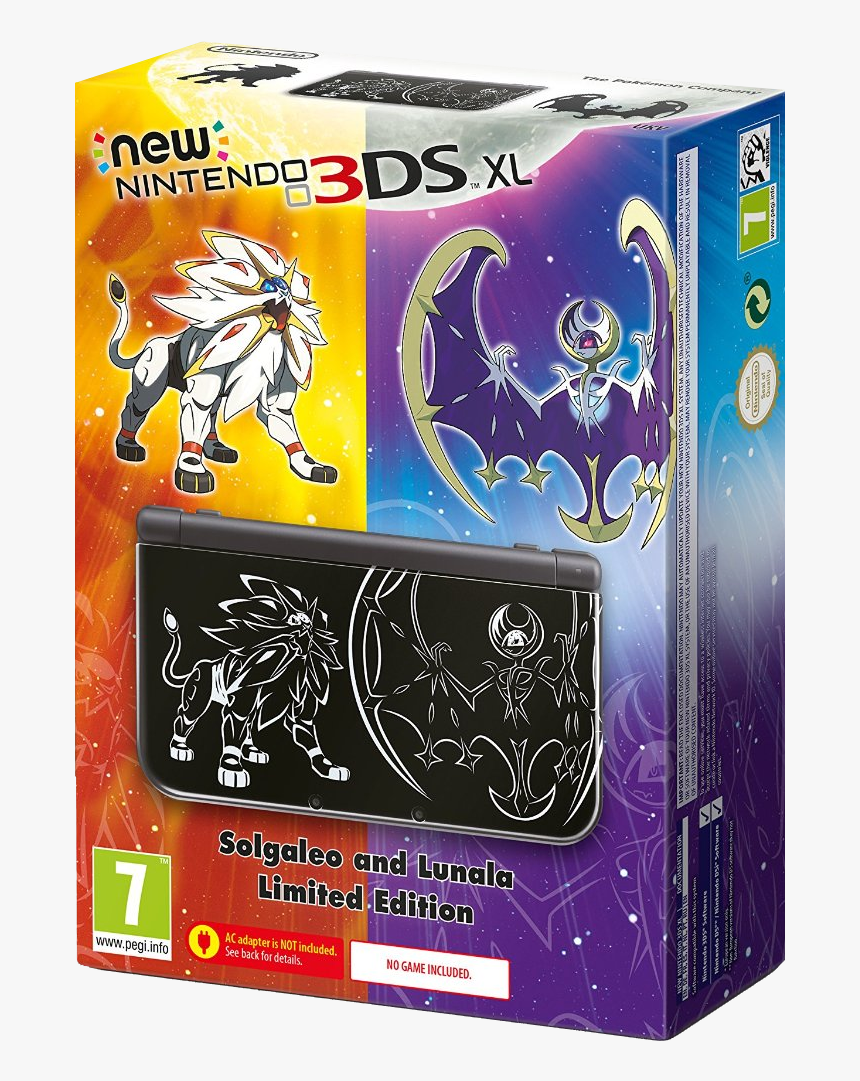 Nintendo 3ds Xl Pokemon Sun Moon, HD Png Download