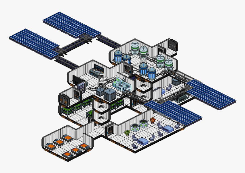 Meeple Station - Floor Plan, HD Png Download