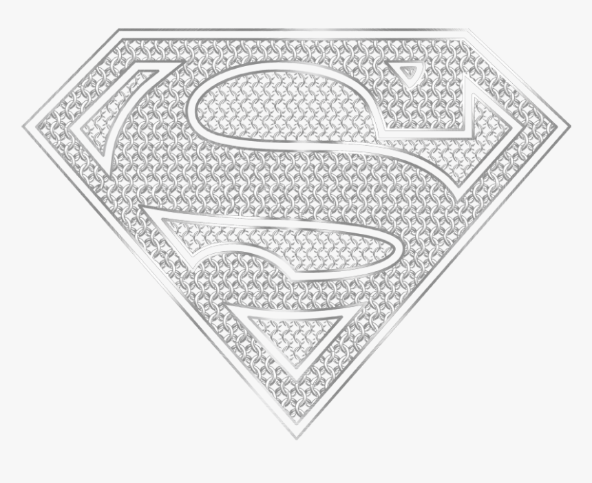 Superman Chainmail Men S Ringer T-shirt - Illustration, HD Png Download