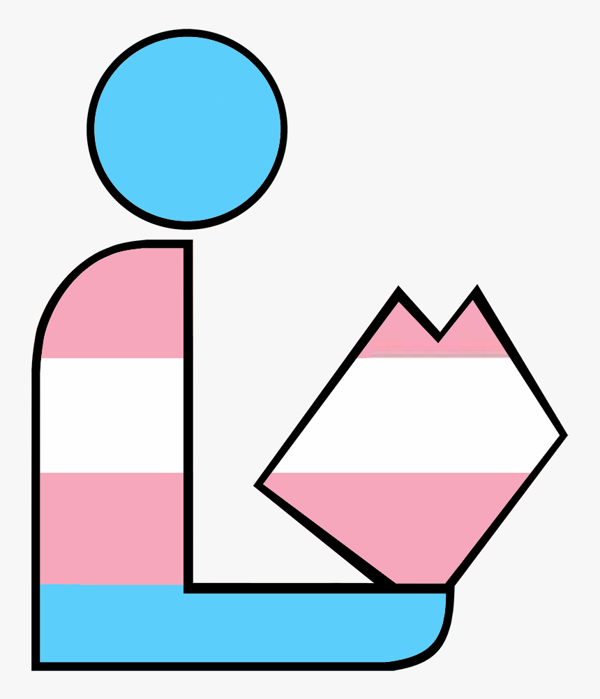 Transgender Pride Library Logo - Trans Pride Library, HD Png Download