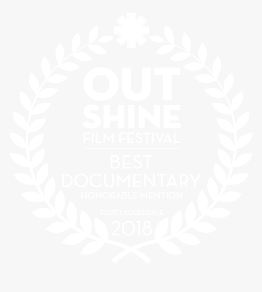 Outshine Hm White - Johns Hopkins Logo White, HD Png Download