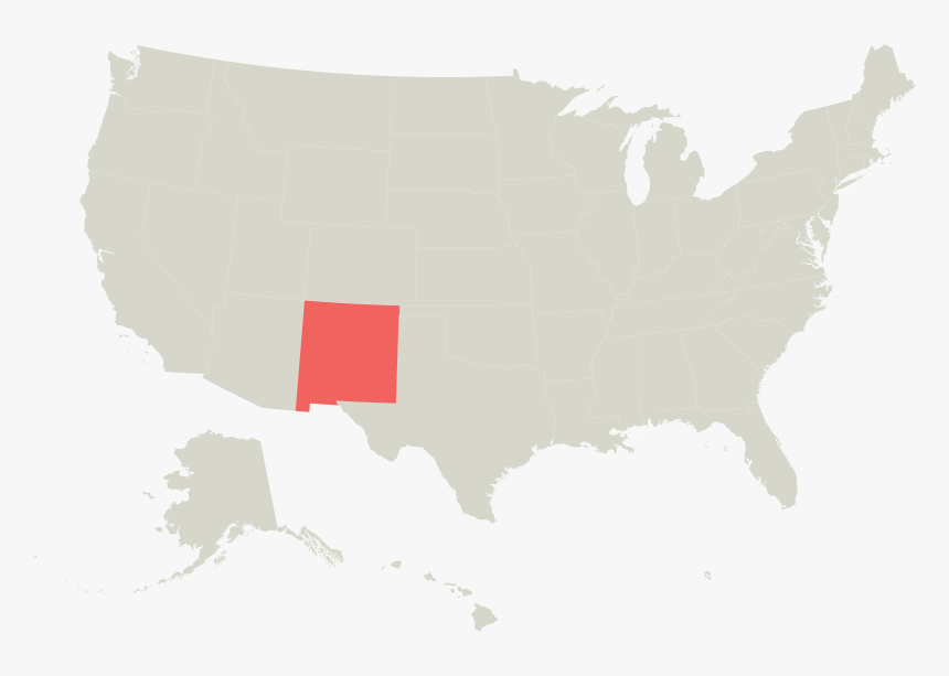New Mexico Economic Development Map - Great Unconformity Seen In Wisconsin, HD Png Download