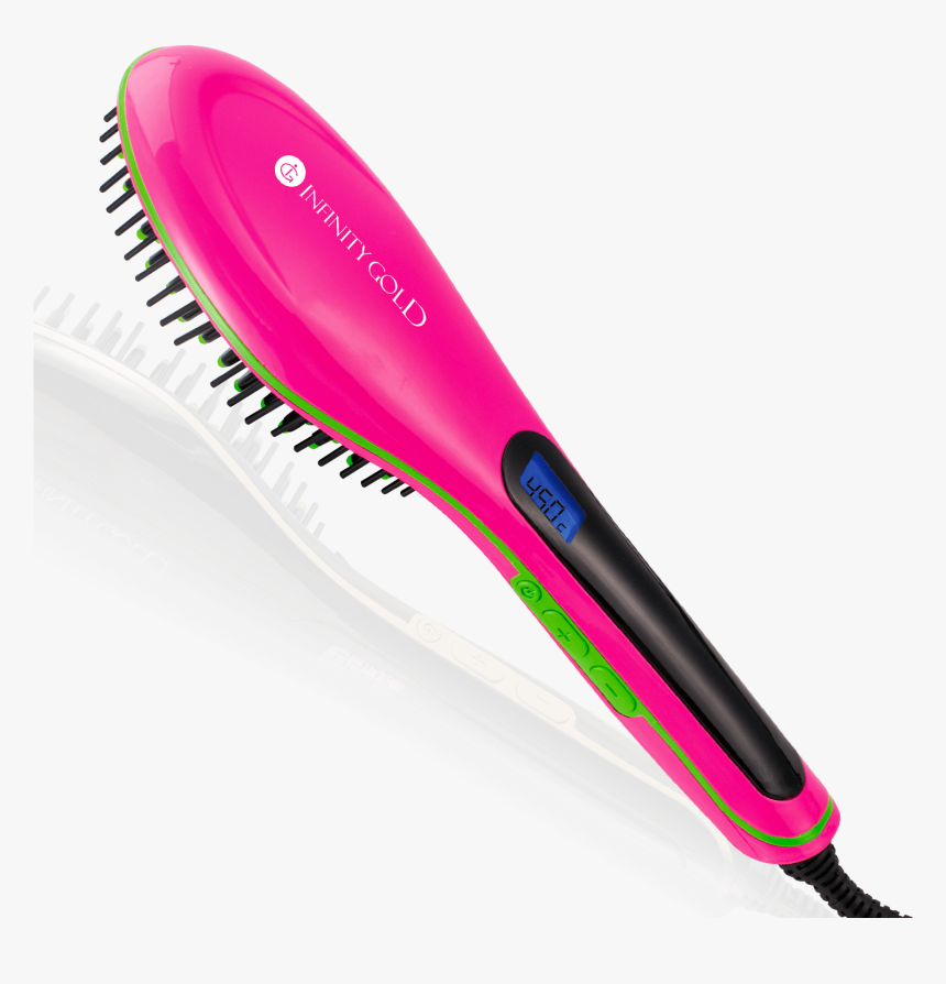 Infinity Gold Straightening Brush With Infra Red - Home Appliance, HD Png Download