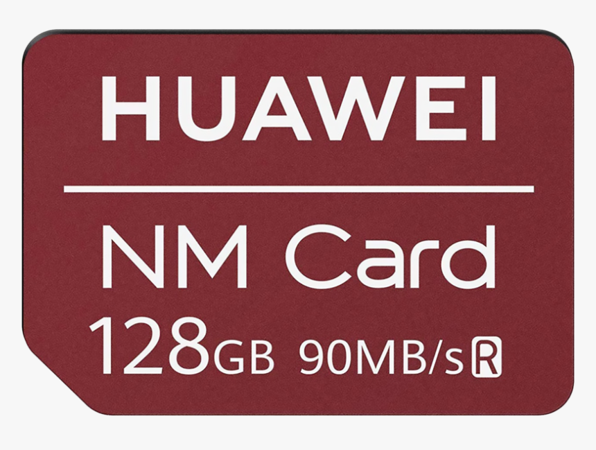 Huawei 128gb Nano Memory Card - Huawei Universal Nano 128 Gb Memory Card, HD Png Download