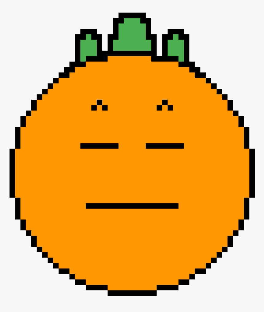 Angry Emoji Pixel Art, HD Png Download