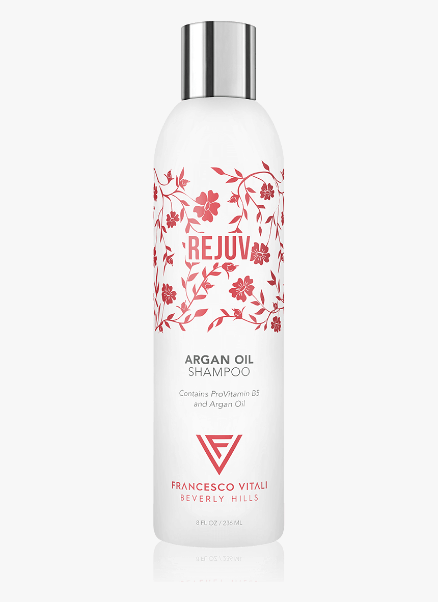 Rejuv Argan Oil Shampoo - Bottle, HD Png Download