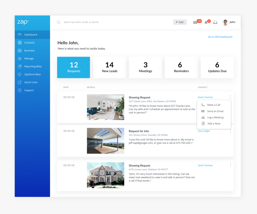 Zap Crm Refresh - Zap Crm, HD Png Download