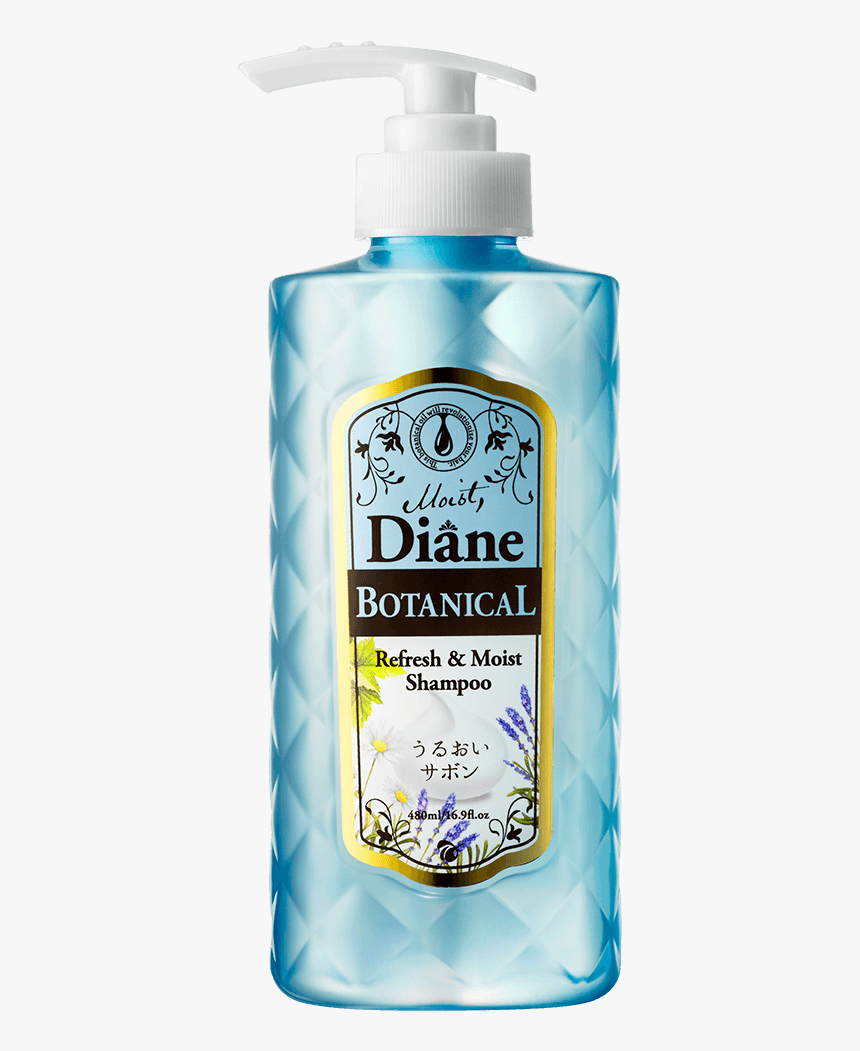 Moist Diane Botanical Refresh & Moist Shampoo 480ml - Moist Diane Botanical Refresh & Moist Shampoo, HD Png Download