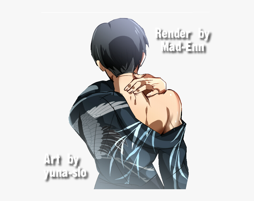 Render Levi Rivaille - Хвост Феи И Атака Титанов, HD Png Download